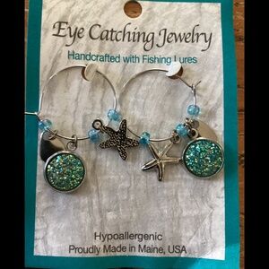 Beach style hypoallergenic earrings.
